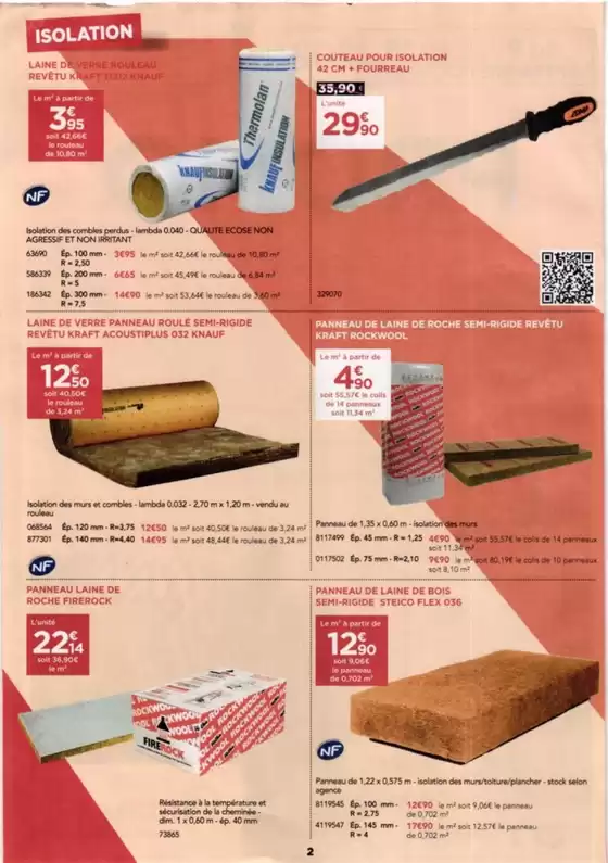 Catalogue Gedimat | Promo special chauffage isolation | 16/09/2024 - 19/10/2024