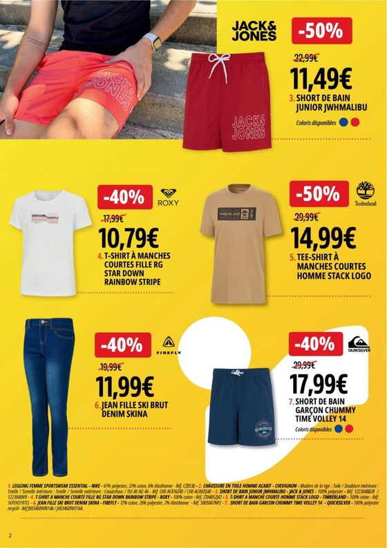 Catalogue Intersport à Savenay | Soldes jusqu'à -50% | 16/09/2024 - 04/10/2024