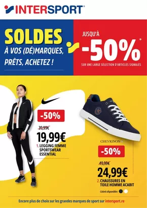 Catalogue Intersport à Paris | Soldes jusqu'à -50% | 16/09/2024 - 04/10/2024