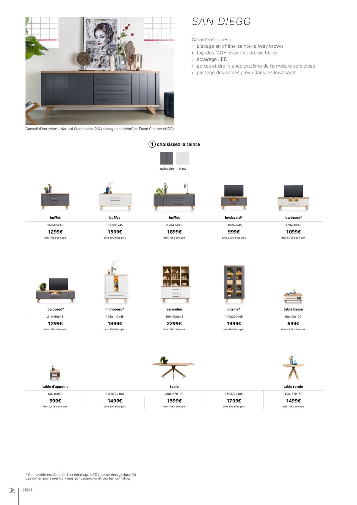 Catalogue GUIDE D’INSPIRATION & D’ART DE VIVRE 2024/2025, page 00194