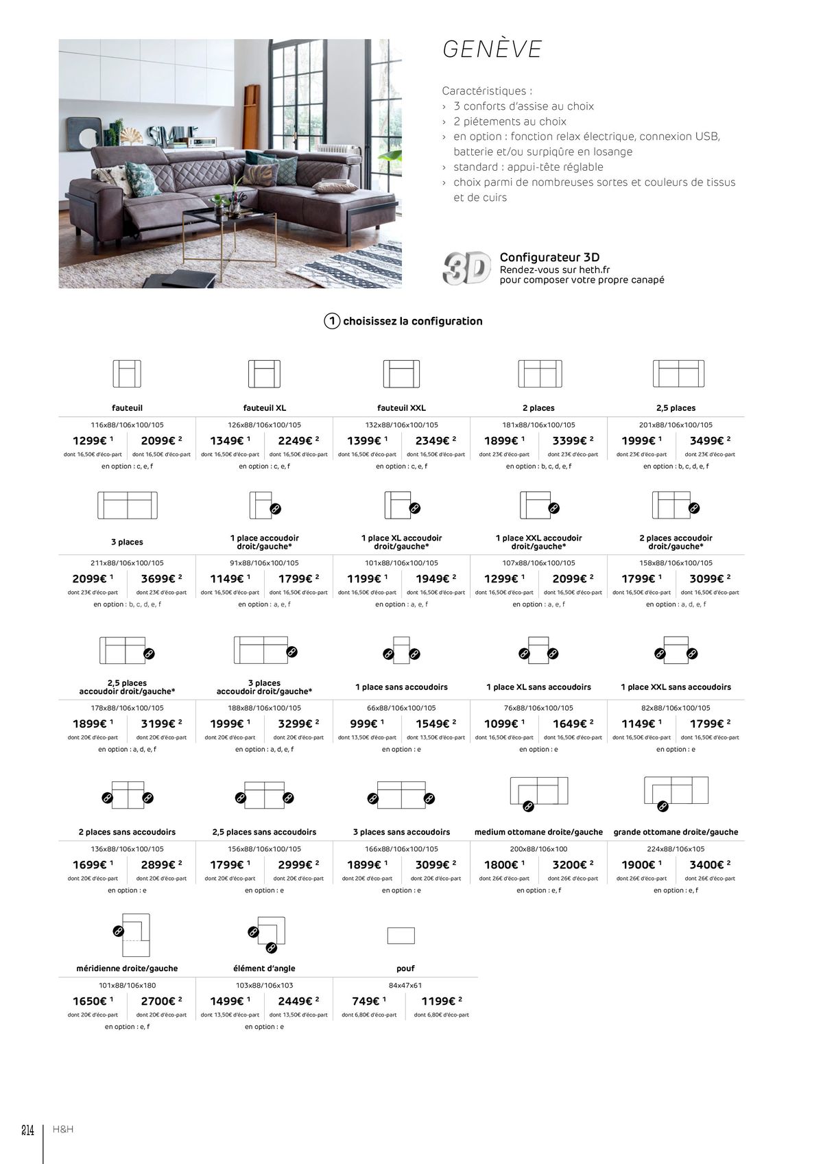 Catalogue GUIDE D’INSPIRATION & D’ART DE VIVRE 2024/2025, page 00214