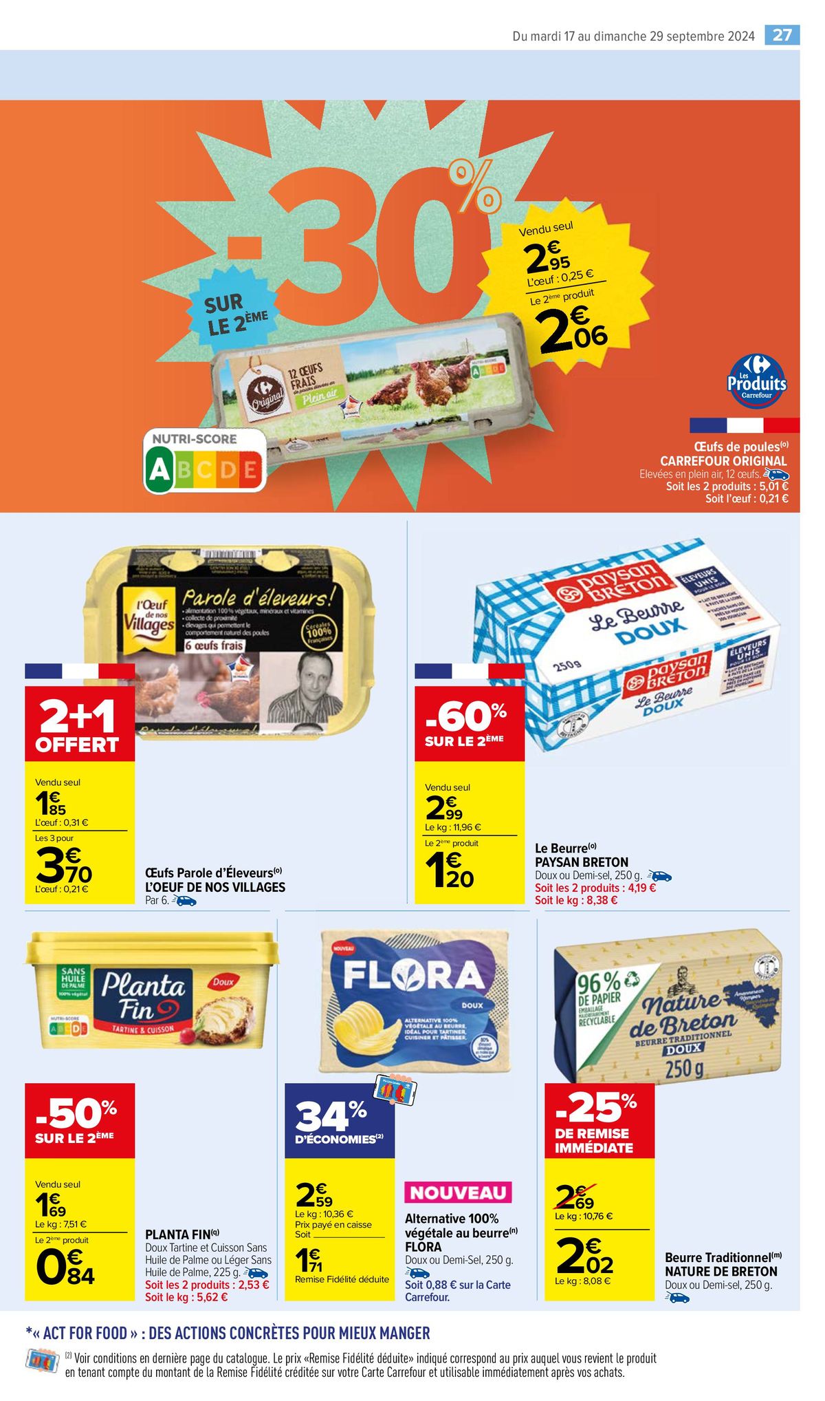 Catalogue 50% D'ÉCONOMIES SUR UNE SÉLECTION DE MARQUES POUR 30€ D’ACHAT, page 00029