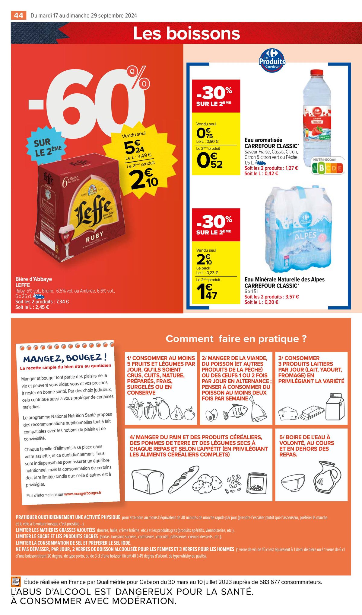 Catalogue 50% D'ÉCONOMIES SUR UNE SÉLECTION DE MARQUES POUR 30€ D’ACHAT, page 00046