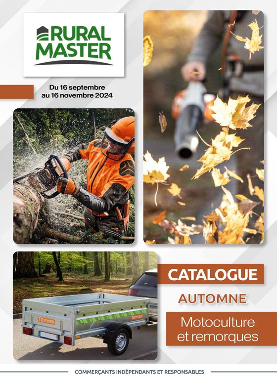 Catalogue Rural Master à Saint-Paul-sur-Save | Motoculture et remorques | 16/09/2024 - 16/11/2024