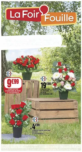 Promos de Bazar et Déstockage à Antibes | Notre sélection de bouquets sur La Foir'Fouille | 16/09/2024 - 31/10/2024