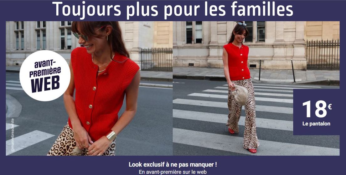 Look exclusif à ne pas manquer !