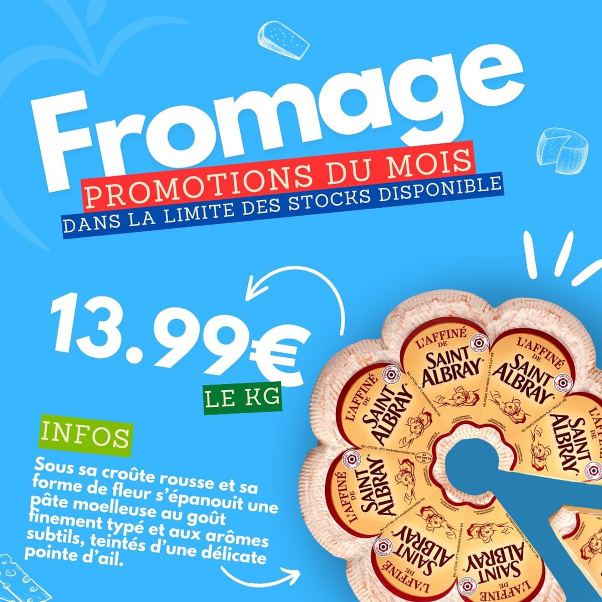 Catalogue Fête des fromages chez Marché Frais !, page 00001