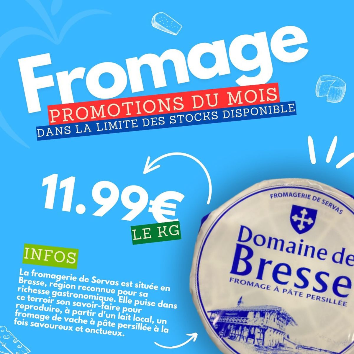 Catalogue Fête des fromages chez Marché Frais !, page 00002