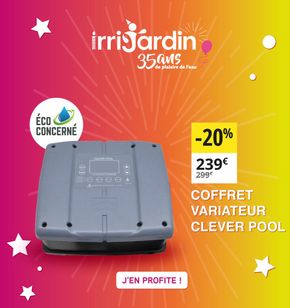 Catalogue Irrijardin à Valence | En ce moment, le STI IV est à -35 % ! | 16/09/2024 - 30/09/2024