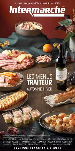 Promos de Supermarchés à Montévrain | EVEN CATALOGUE TRAITEUR AUTOMNE HIVER sur Intermarché | 23/09/2024 - 31/03/2025