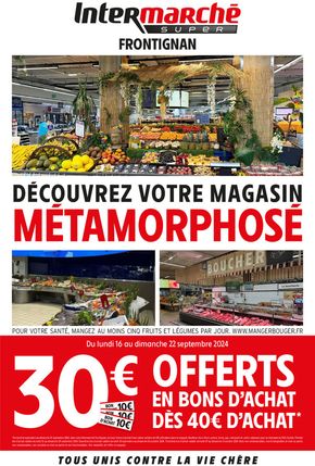 Catalogue Intermarché | PROS LOCAL - PDV 10708 - FRONTIGNAN | 16/09/2024 - 22/09/2024