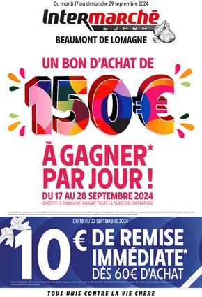 Catalogue Intermarché | PROS LOCAL - PDV 11550 - BEAUMONT-DE-LOMAGNE | 17/09/2024 - 29/09/2024