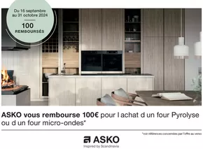 Catalogue Boulanger à Nantes | OFFRE Asko : 100€ remboursés ! | 16/09/2024 - 31/10/2024