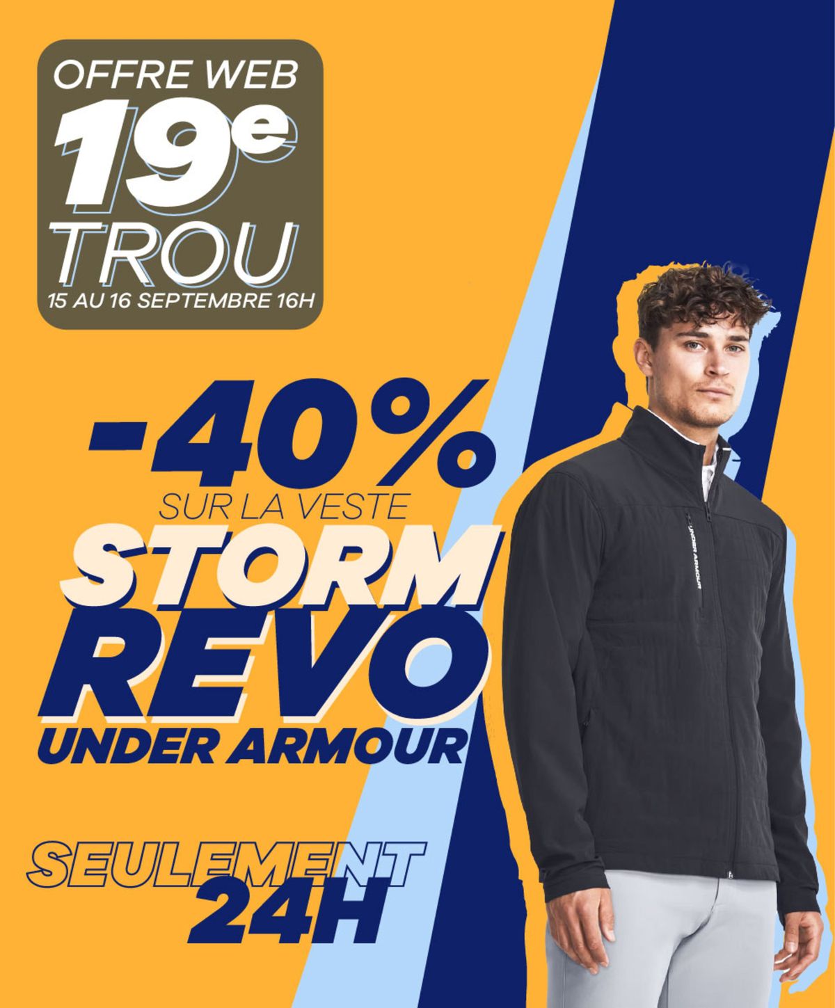 Catalogue -40% sur la UNDER ARMOUR - VESTE STORM REVO, page 00001