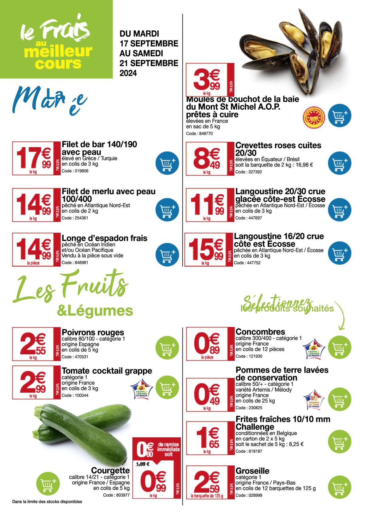 Catalogue Commandez vos produits frais via ce catalogue digital !, page 00004