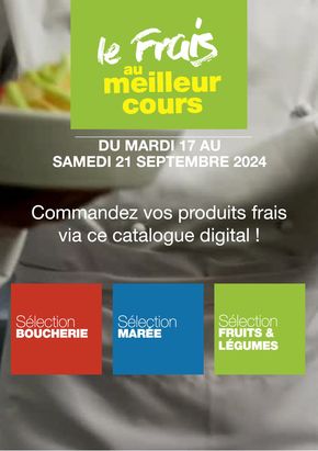 Promos de Supermarchés à Aurillac | Commandez vos produits frais via ce catalogue digital ! sur Promocash | 17/09/2024 - 21/09/2024