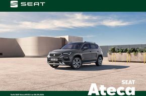 Promos de Auto et Moto à Garges-lès-Gonesse | SEAT Ateca sur SEAT | 17/09/2024 - 17/09/2025