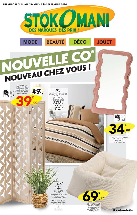 NOUVE LLE CO* NOUVEAU CHE Z VOUS !