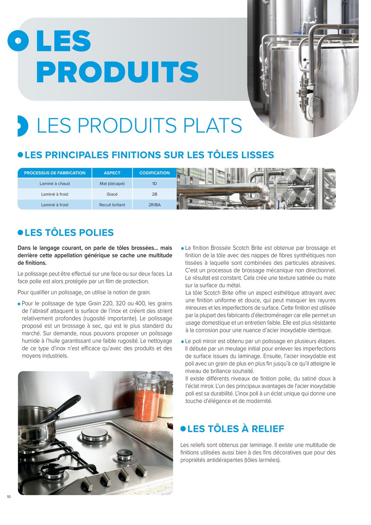 Catalogue L'UNIVERS Inox - Aluminium | Édition 2024, page 00010