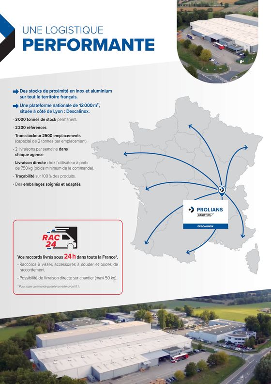 Catalogue Prolians à Lagny-sur-Marne | L'UNIVERS Inox - Aluminium | Édition 2024 | 17/09/2024 - 31/12/2024