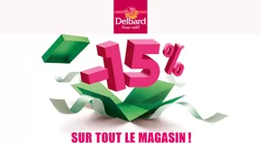 Promos de Jardineries et Animaleries à Airaines | -15% sur tout le magasin !! sur Delbard | 17/09/2024 - 30/09/2024