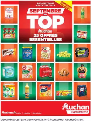 Catalogue Auchan Supermarché à Souspierre | Septembre au top, c'est pas fini ! | 24/09/2024 - 06/10/2024