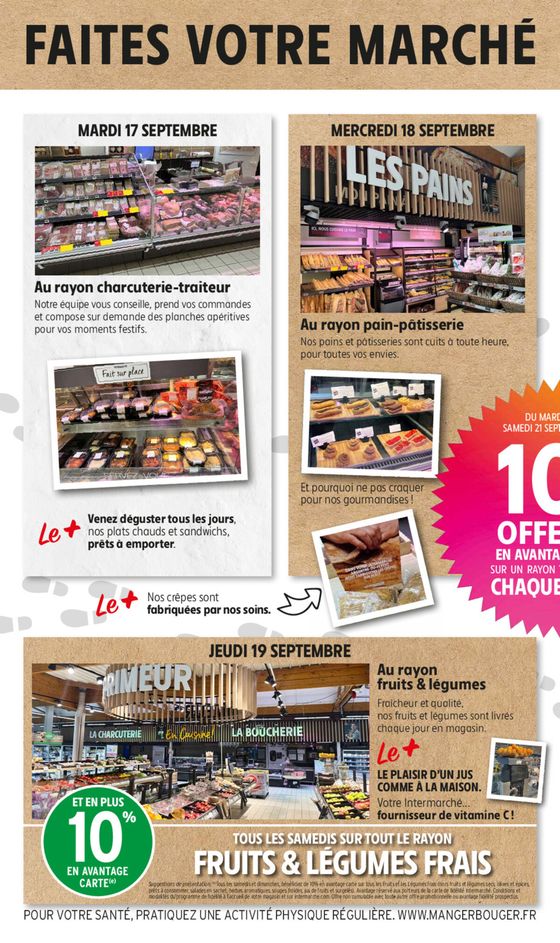 Catalogue Intermarché | PROS LOCAL - PDV 04230 - ARGENTE-DU-PLESSIS | 17/09/2024 - 21/09/2024