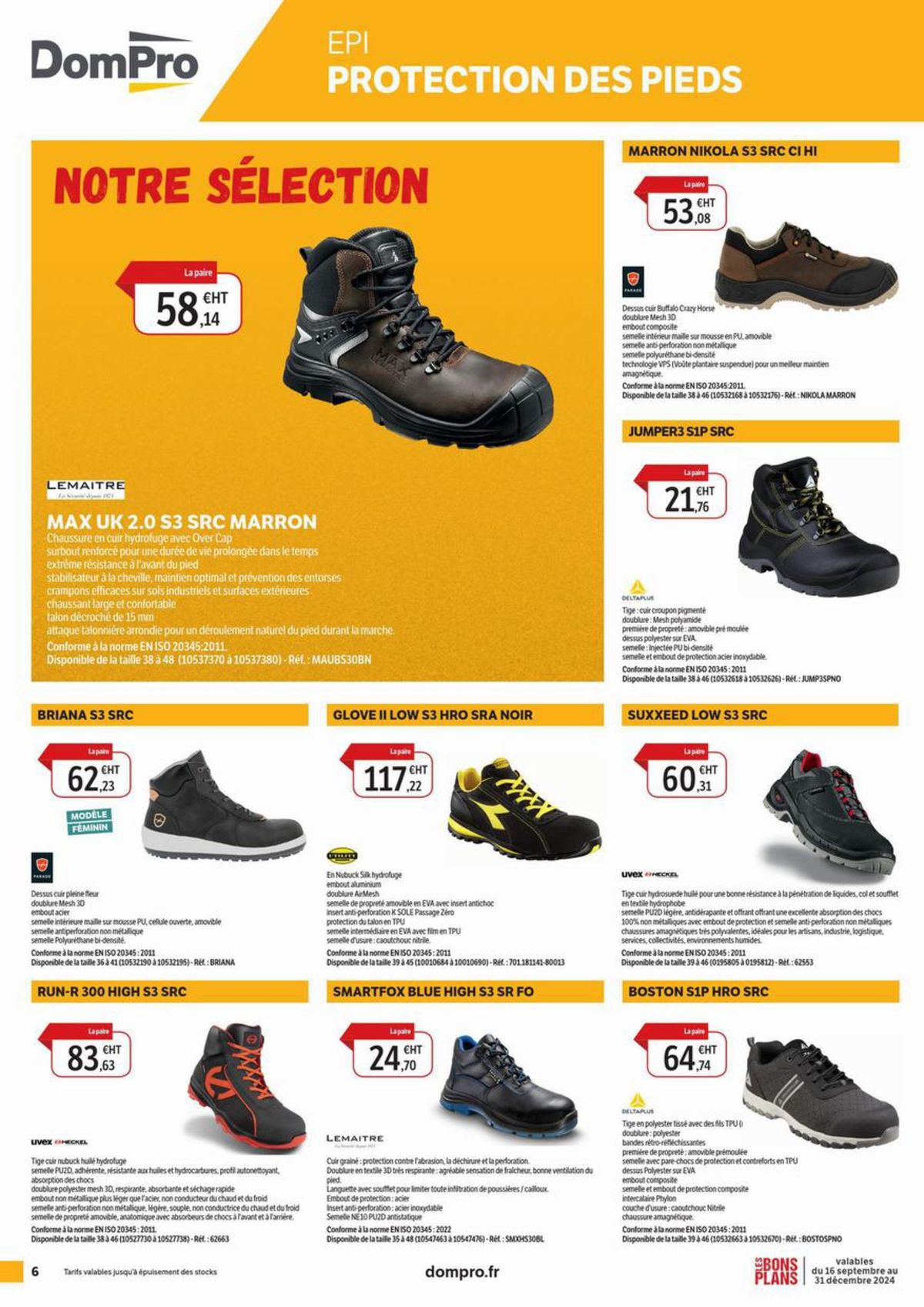 Catalogue Bons plans EPI, page 00006