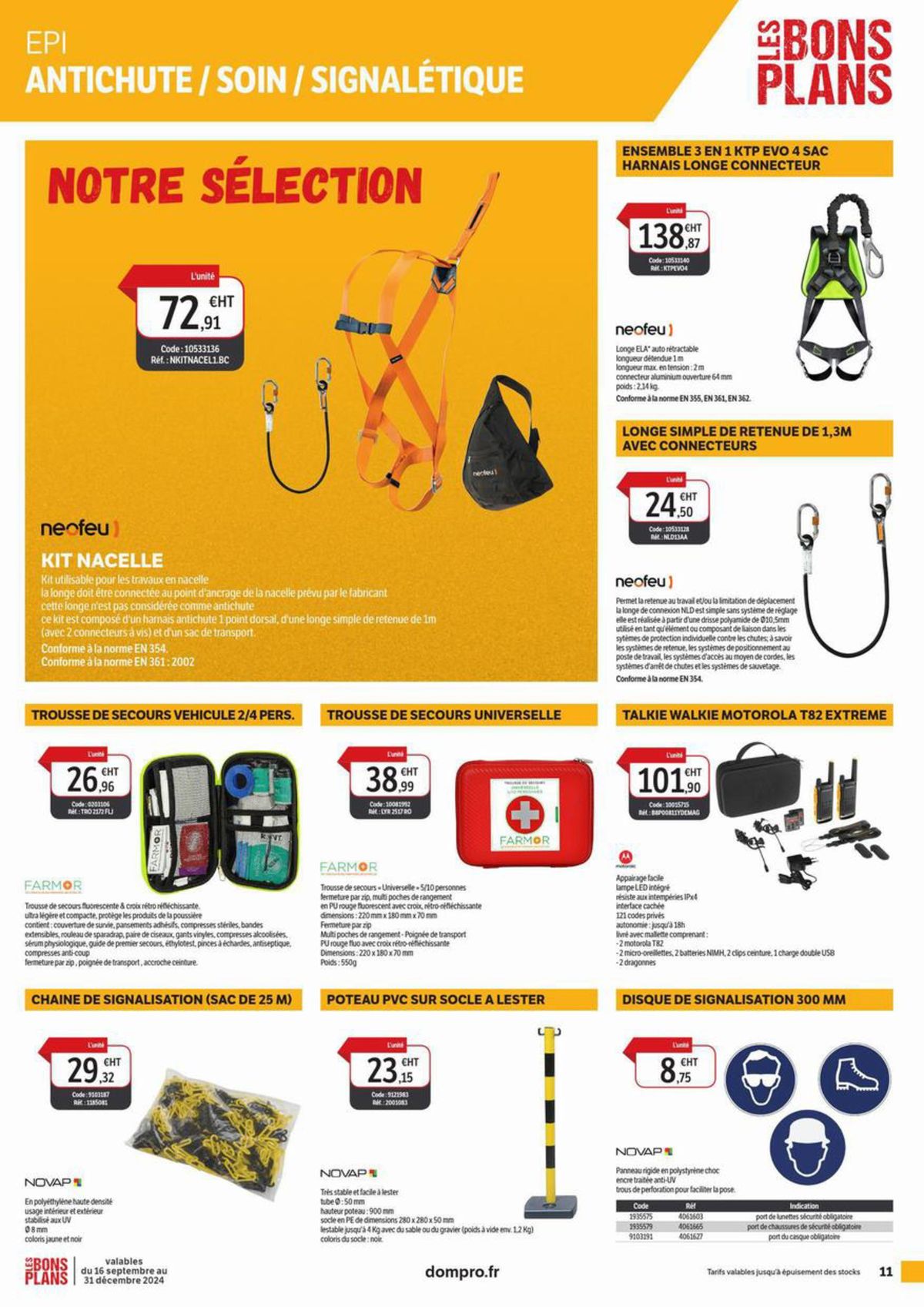 Catalogue Bons plans EPI, page 00011