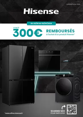 Promos de Multimédia et Electroménager à Ervy-le-Châtel | Hisense Bonus Offers sur Gitem | 17/09/2024 - 30/09/2024