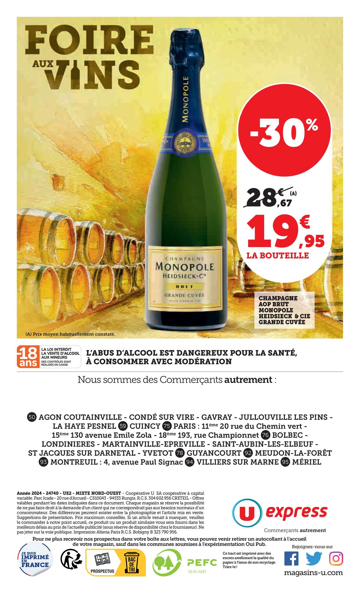 Catalogue Foire aux Vins d'Automne, page 00020