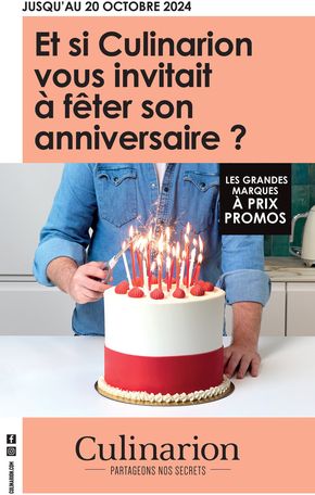 Catalogue Culinarion à Rennes | LES GRANDES MARQUES A PRIX PROMOS | 19/09/2024 - 20/10/2024