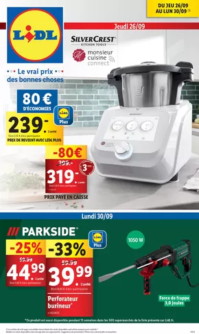 Promos de Discount Alimentaire à Valentigney | C'est le moment ! Cette semaine Lidl vous propose vos produits préférés à prix cassé  sur Lidl | 26/09/2024 - 30/10/2024