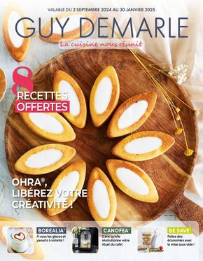 Promos de Meubles et Décoration à Beaucouzé | 8 recettes offertes sur Guy Demarle | 19/09/2024 - 30/01/2025