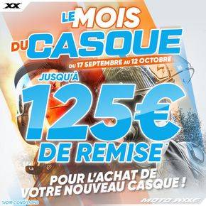 Promos de Sport à Saint-Jean-de-Védas | Découvrez nos nombreux paliers de remises ! sur Moto-Axxe | 19/09/2024 - 12/10/2024