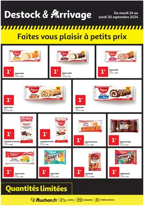 Catalogue Auchan Hypermarché à Tours | Destockage & Arrivage | 22/09/2024 - 30/09/2024