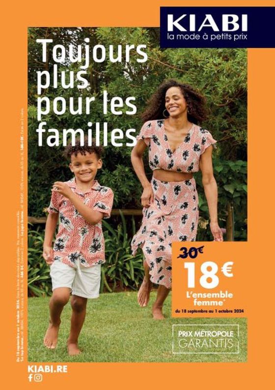 Toujours plus pour les familles 