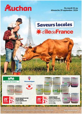 Catalogue Auchan Hypermarché | Saveurs Locales d'ILE DE FRANCE ! | 20/09/2024 - 29/10/2024