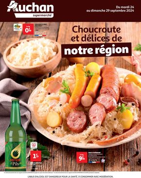 Catalogue Auchan Supermarché à Paris | CHOUCROUTE SUPER | 20/09/2024 - 29/09/2024