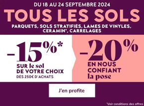 Promos de Meubles et Décoration à Colomiers | Tous les sols sur Saint Maclou | 20/09/2024 - 24/09/2024