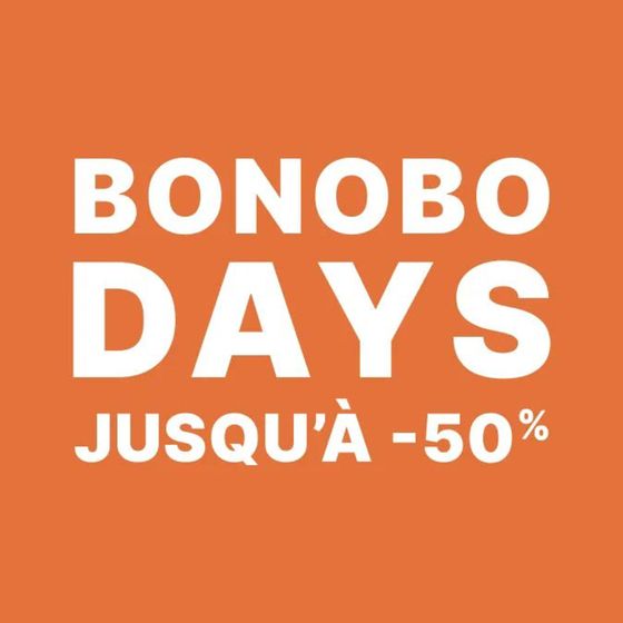 Catalogue Bonobo à Muzillac | Bonobo days Jusqu'à -50% | 20/09/2024 - 05/10/2024