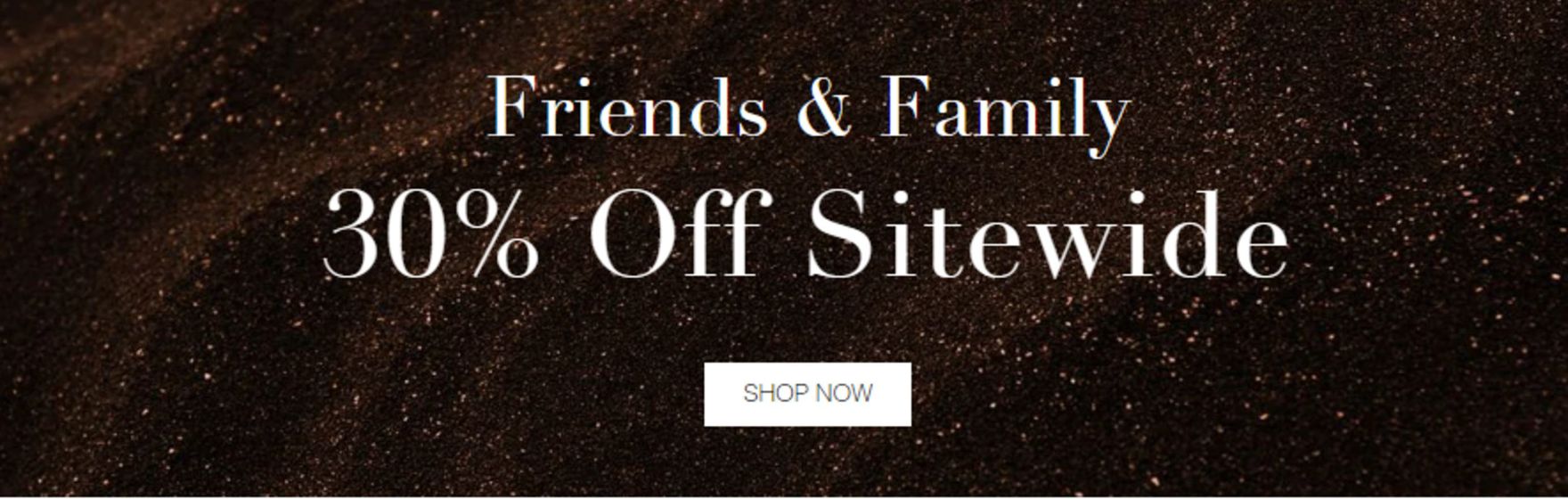 30% Off Sitewide