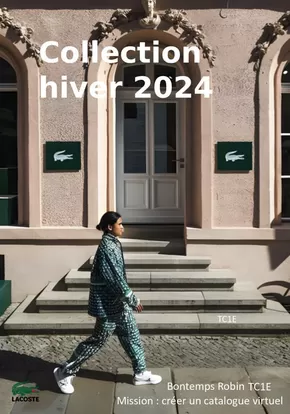 Promos de Marques de luxe à Paris | Collection Hiver 2024 sur Lacoste | 01/12/2024 - 28/02/2025