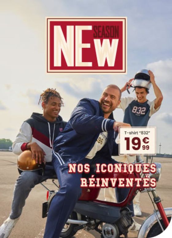 Nouveautés mode homme