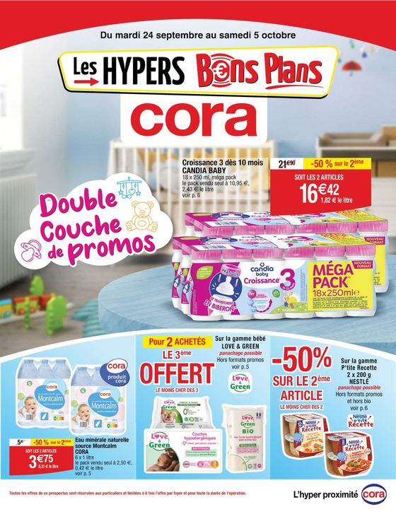 Double couche de promos