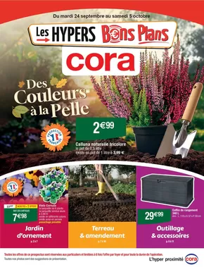 Catalogue Cora à Houdemont | Des couleurs à la pelle | 24/09/2024 - 05/10/2024