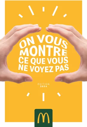 Promos de Restaurants à Sierentz | La Brochure Nutritionnelle 2024 sur McDonald's | 23/09/2024 - 31/12/2024