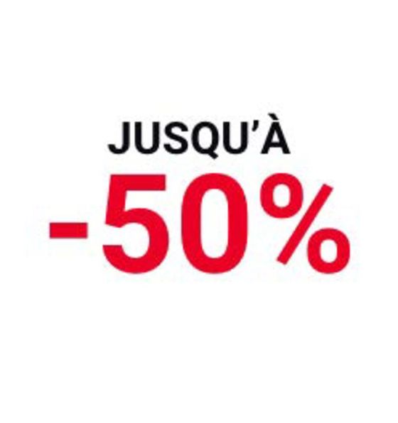 Tous les articles jusqu'à -50%