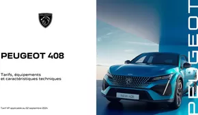 Promos de Auto et Moto à Morlaàs | Peugeot 408 sur Peugeot | 24/09/2024 - 23/09/2025