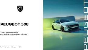 Promos de Auto et Moto à Sceaux-sur-Huisne | Peugeot 508 sur Peugeot | 24/09/2024 - 23/09/2025